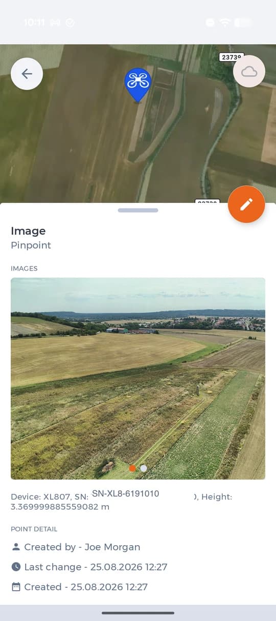 The same landscape twice