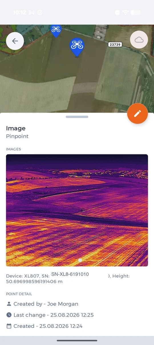 The same landscape twice