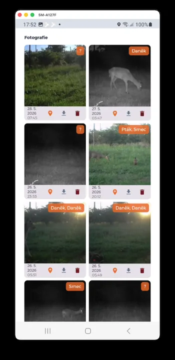 Screenshot of the HUNTERRA app Screenshot of the HUNTERRA app