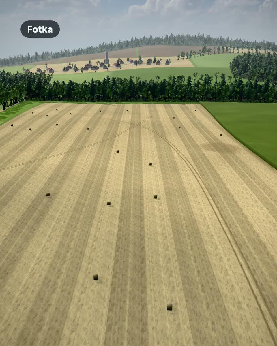 The same landscape twice